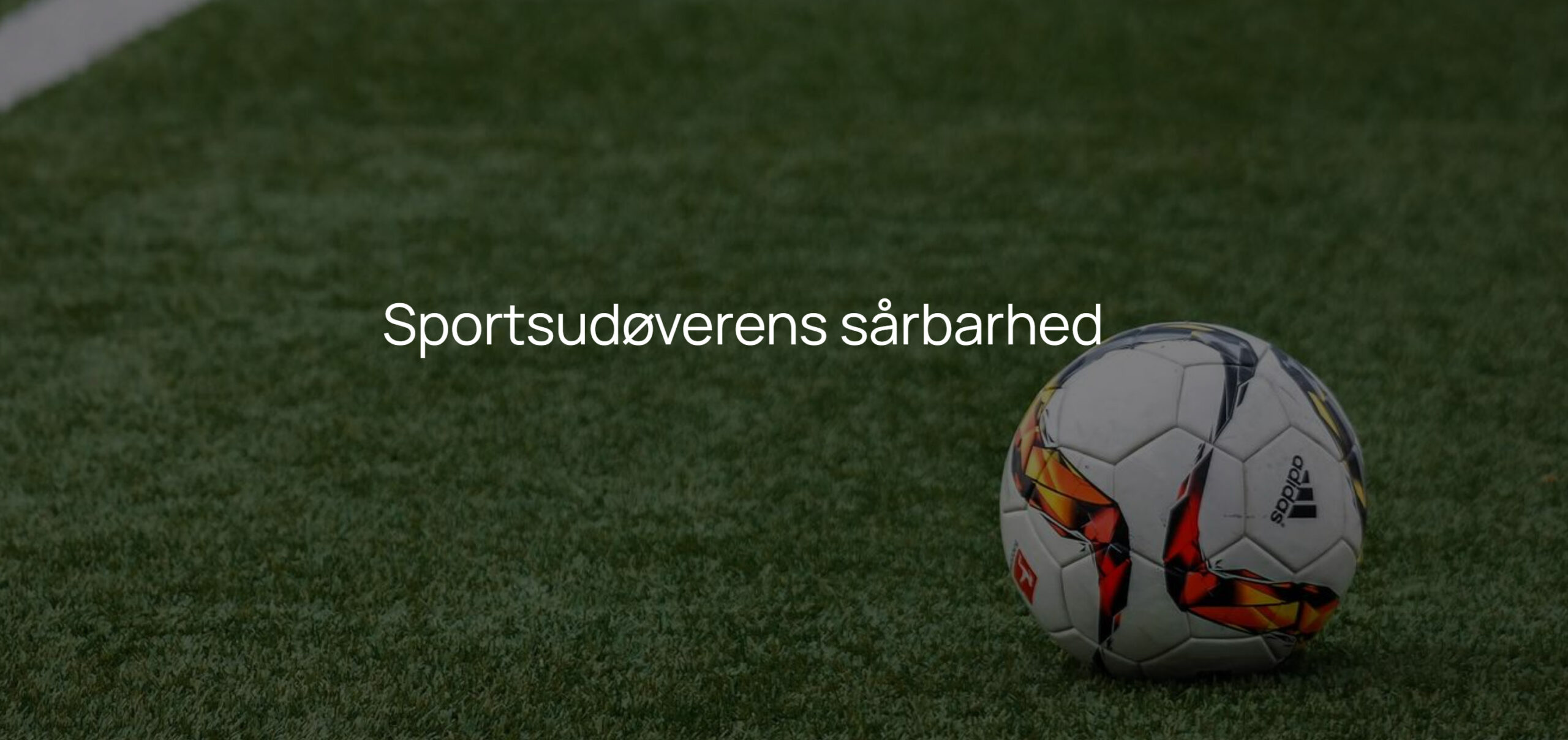 Sportsudøverens sårbarhed