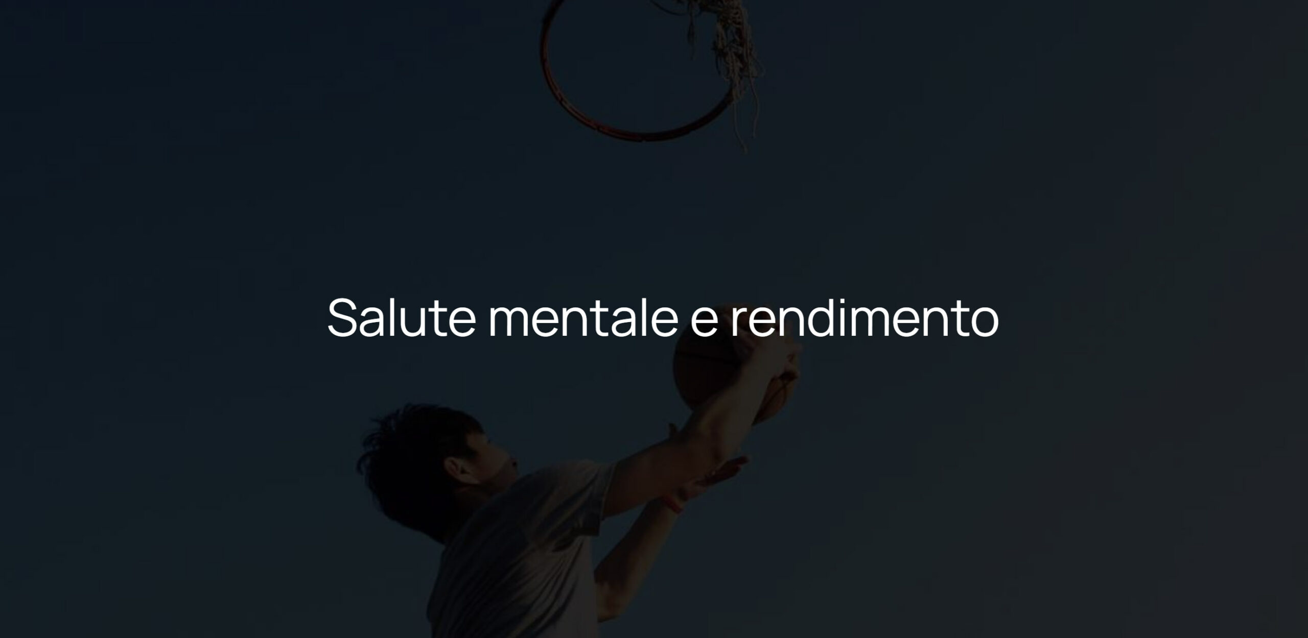 Salute mentale e rendimento